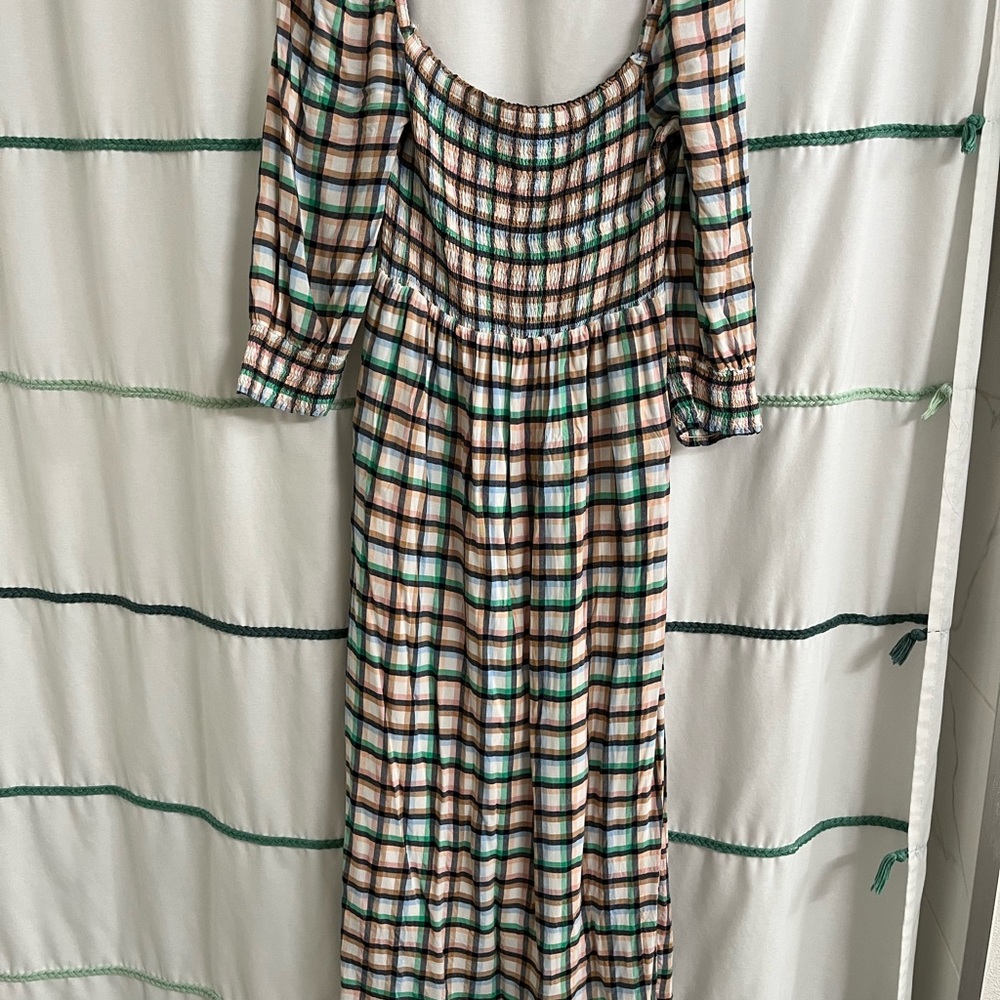 Plaid Multicolor Women's Dress